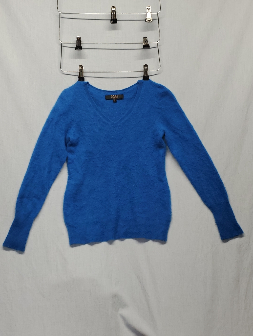 Alex Marie Electric Blue V-Neck Sweater #387